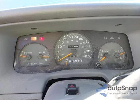 1997 Mercury Grand Marquis Ls from USA, damaged, VIN 2MELM75W2VX641682